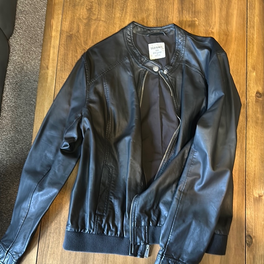 Banana Republic Black Leather Jacket